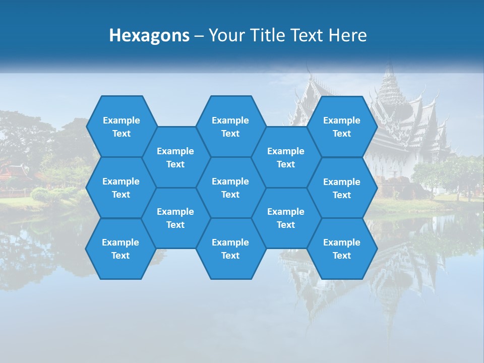 Religious Muang Architecture PowerPoint Template
