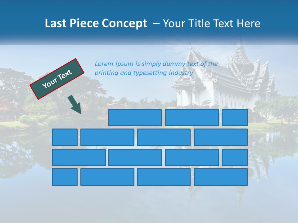 Religious Muang Architecture PowerPoint Template