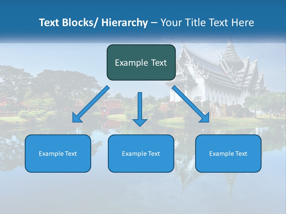 Religious Muang Architecture PowerPoint Template