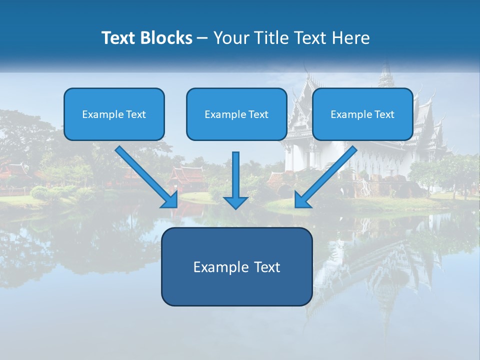 Religious Muang Architecture PowerPoint Template