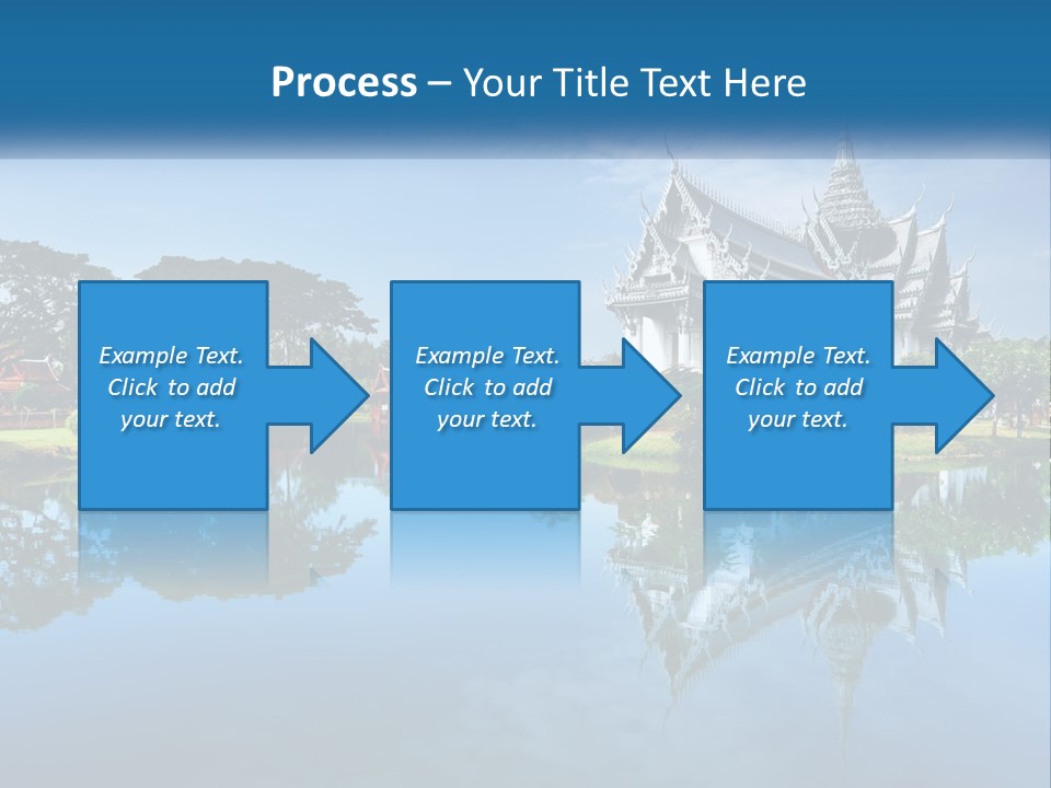 Religious Muang Architecture PowerPoint Template