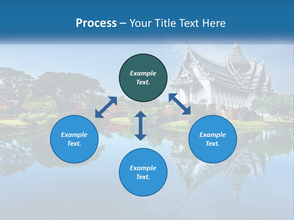 Religious Muang Architecture PowerPoint Template