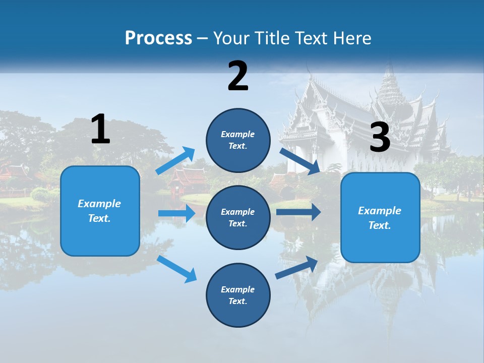 Religious Muang Architecture PowerPoint Template