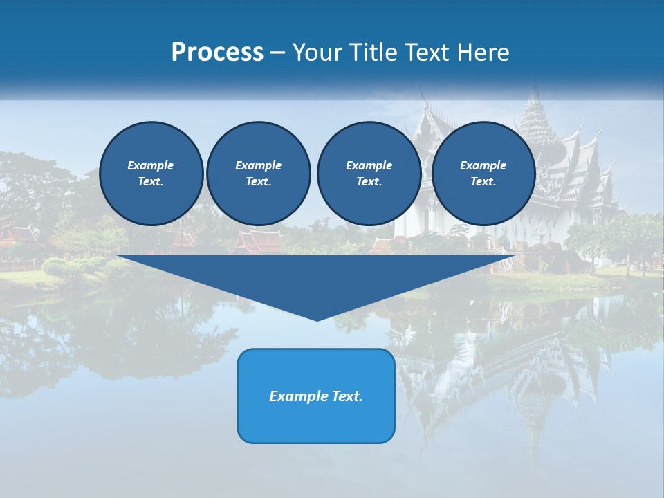 Religious Muang Architecture PowerPoint Template