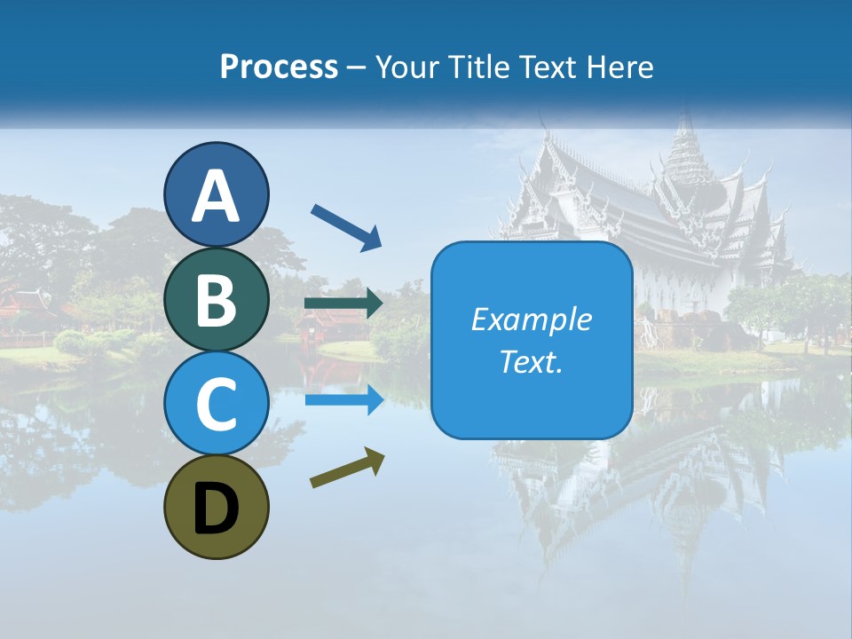 Religious Muang Architecture PowerPoint Template