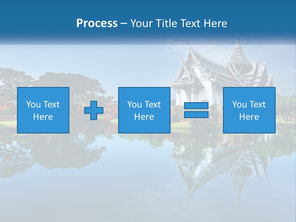 Religious Muang Architecture PowerPoint Template
