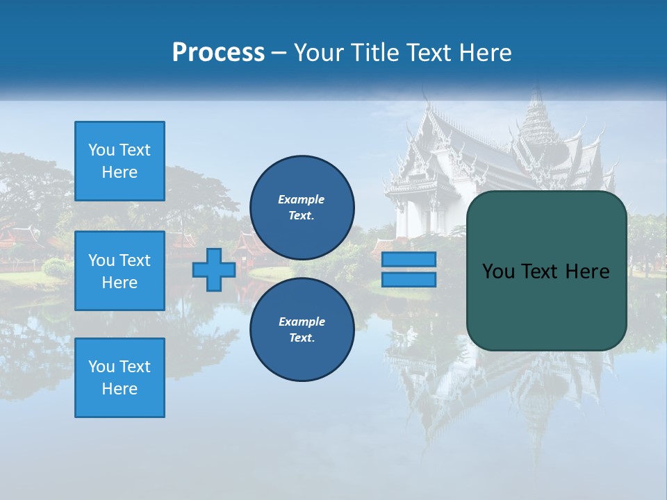 Religious Muang Architecture PowerPoint Template