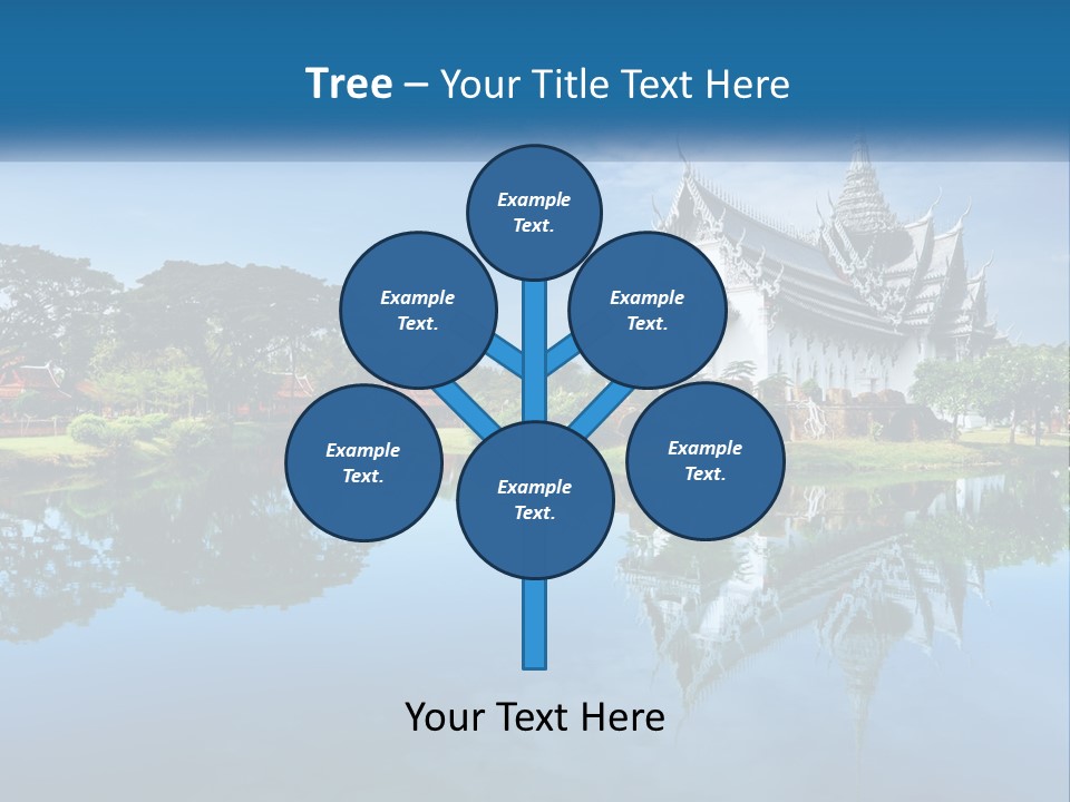 Religious Muang Architecture PowerPoint Template
