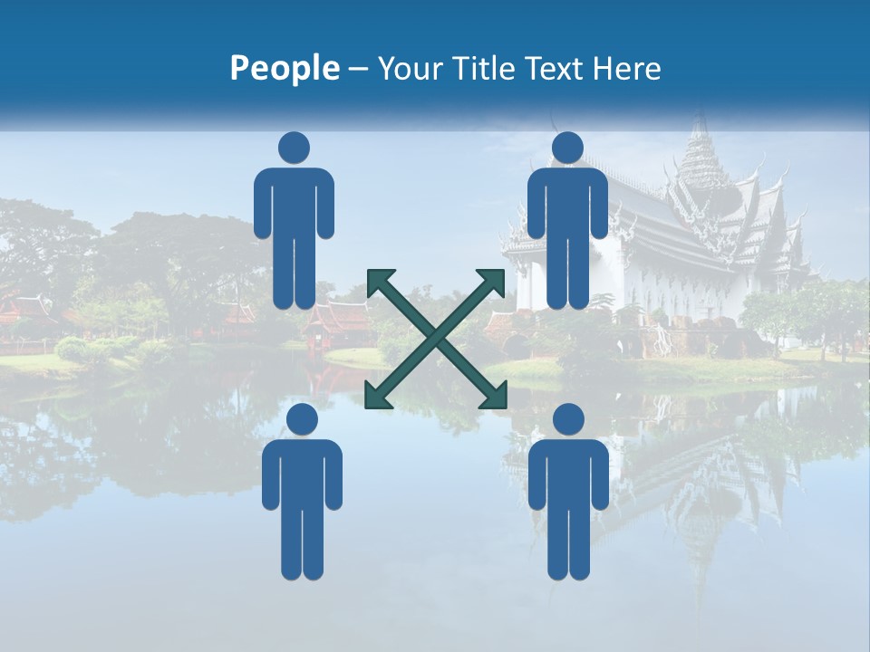 Religious Muang Architecture PowerPoint Template