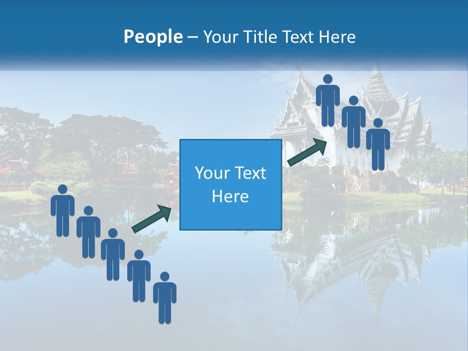 Religious Muang Architecture PowerPoint Template