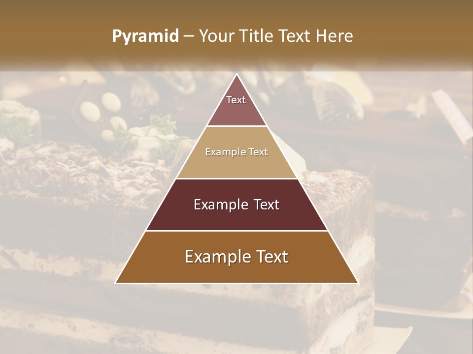 Brown Smell Delicious PowerPoint Template
