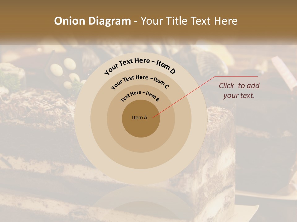 Brown Smell Delicious PowerPoint Template