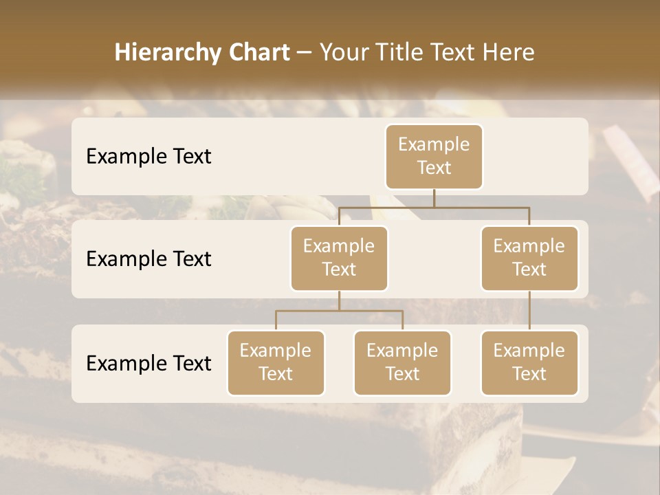 Brown Smell Delicious PowerPoint Template