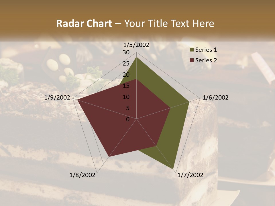 Brown Smell Delicious PowerPoint Template