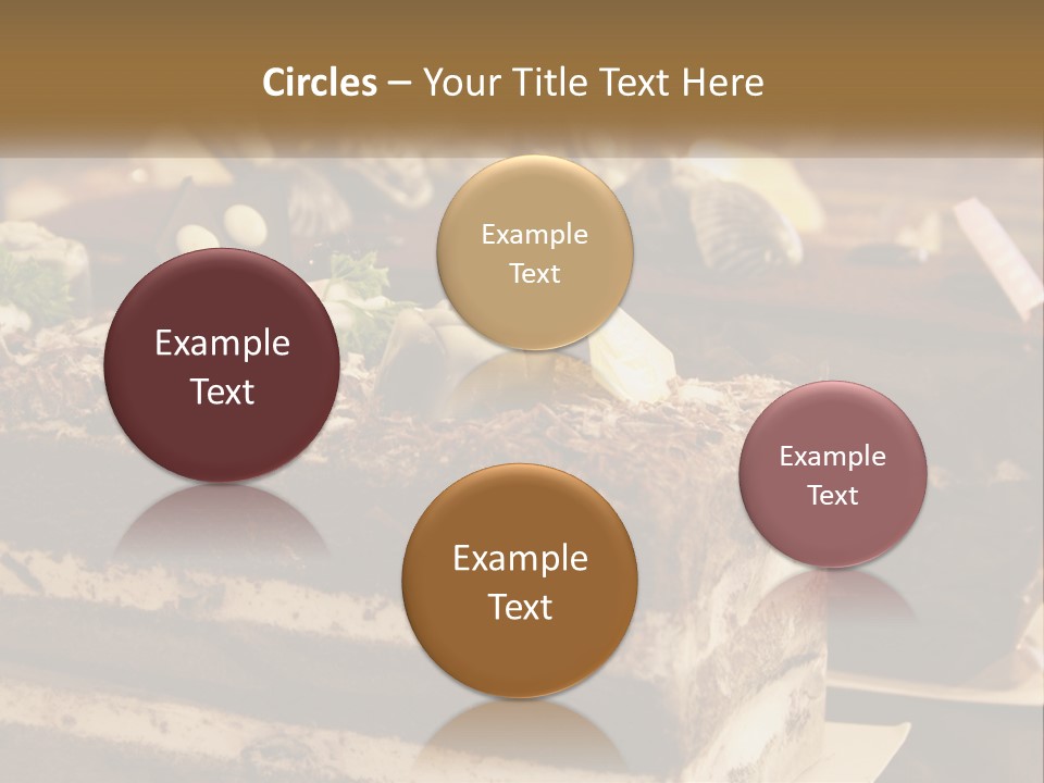 Brown Smell Delicious PowerPoint Template