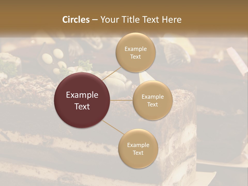 Brown Smell Delicious PowerPoint Template