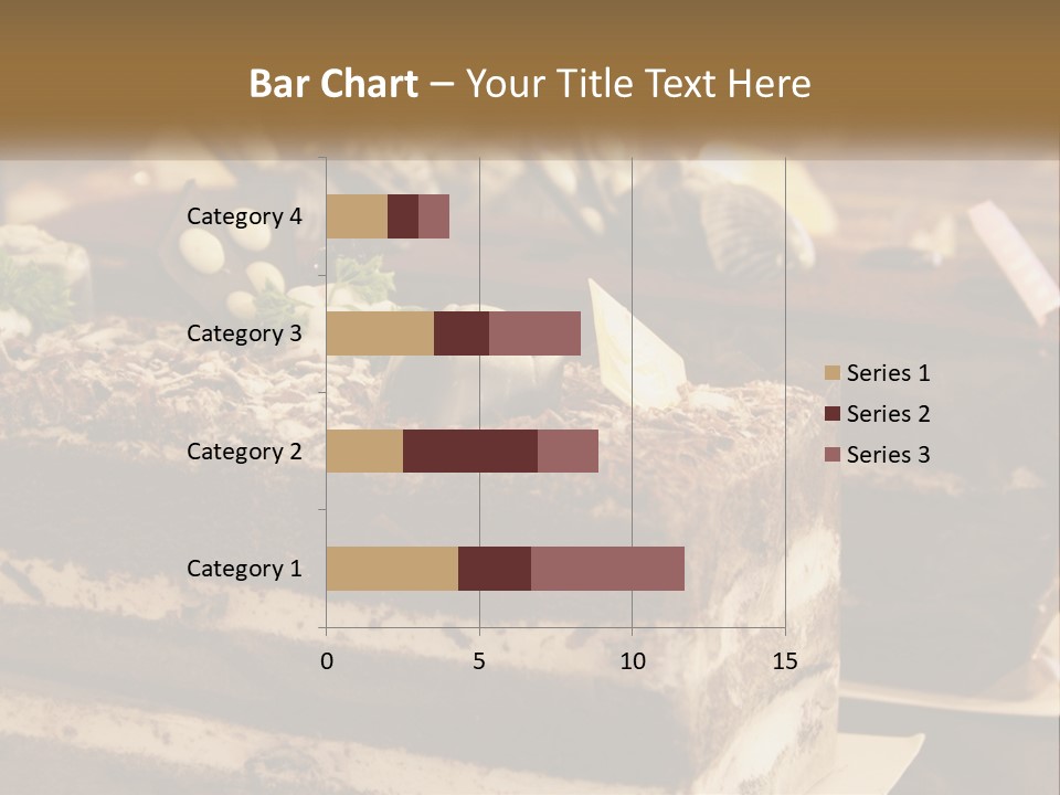 Brown Smell Delicious PowerPoint Template