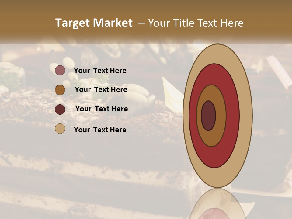 Brown Smell Delicious PowerPoint Template