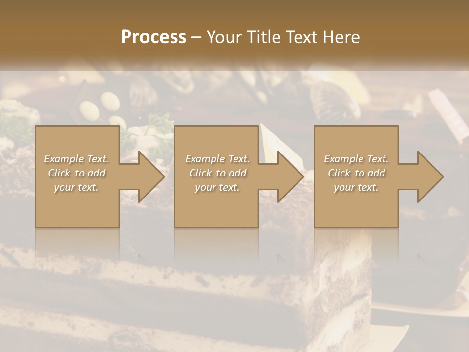 Brown Smell Delicious PowerPoint Template