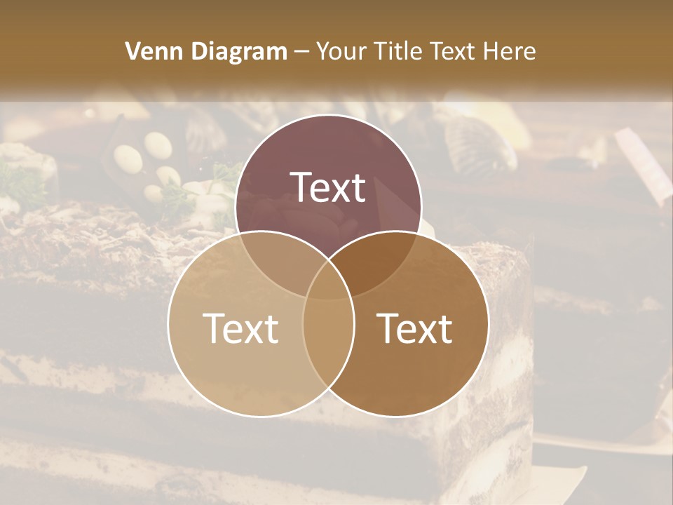 Brown Smell Delicious PowerPoint Template