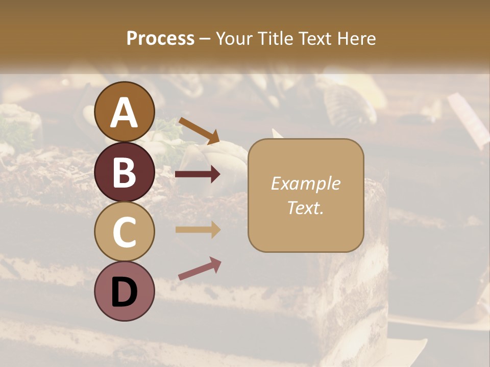 Brown Smell Delicious PowerPoint Template