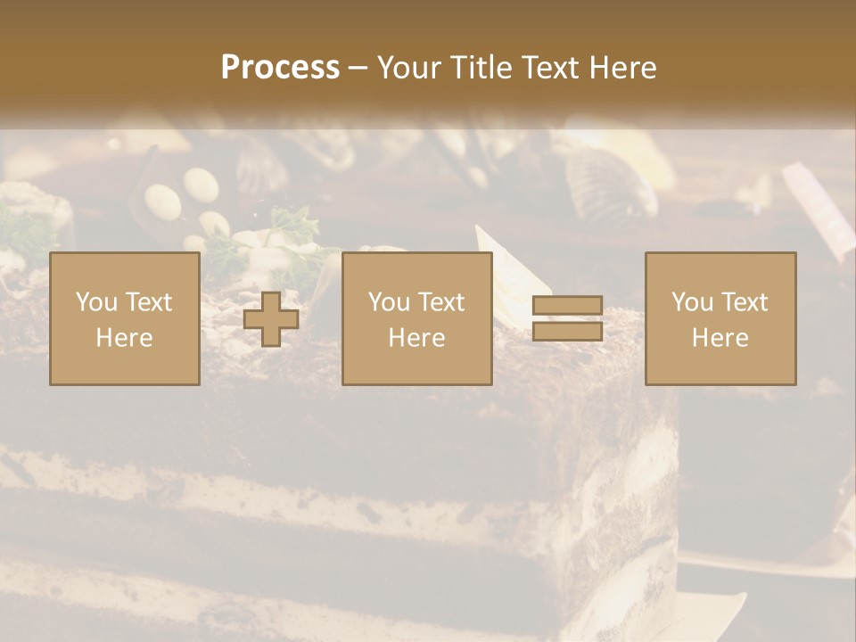 Brown Smell Delicious PowerPoint Template