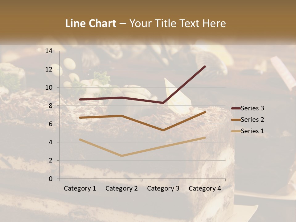 Brown Smell Delicious PowerPoint Template