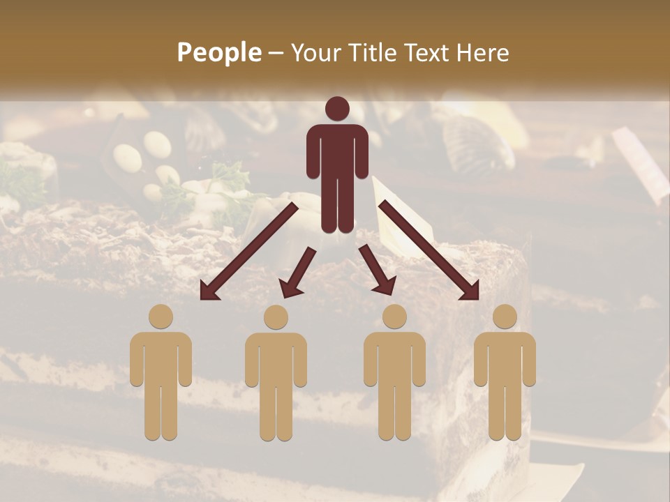 Brown Smell Delicious PowerPoint Template