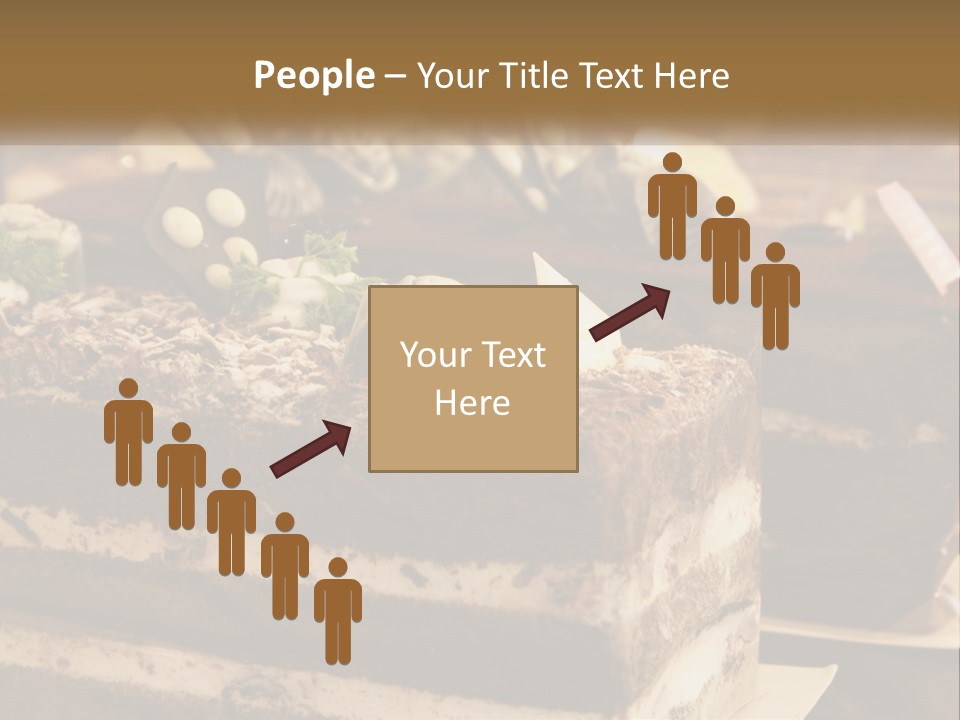 Brown Smell Delicious PowerPoint Template