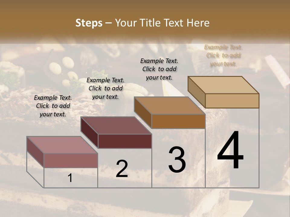 Brown Smell Delicious PowerPoint Template
