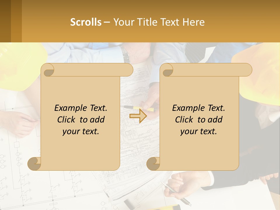 Businesswoman Contract Adult PowerPoint Template
