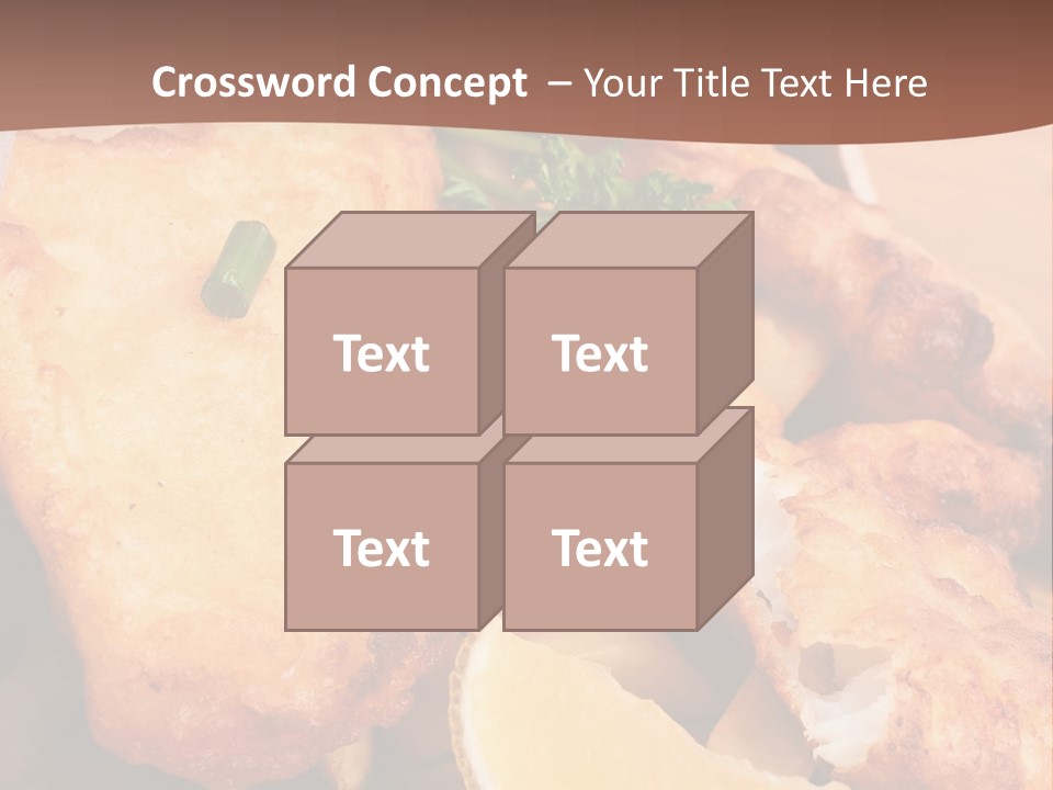 Pub Vegetable Fast PowerPoint Template