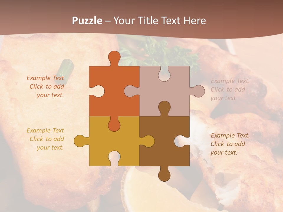 Pub Vegetable Fast PowerPoint Template