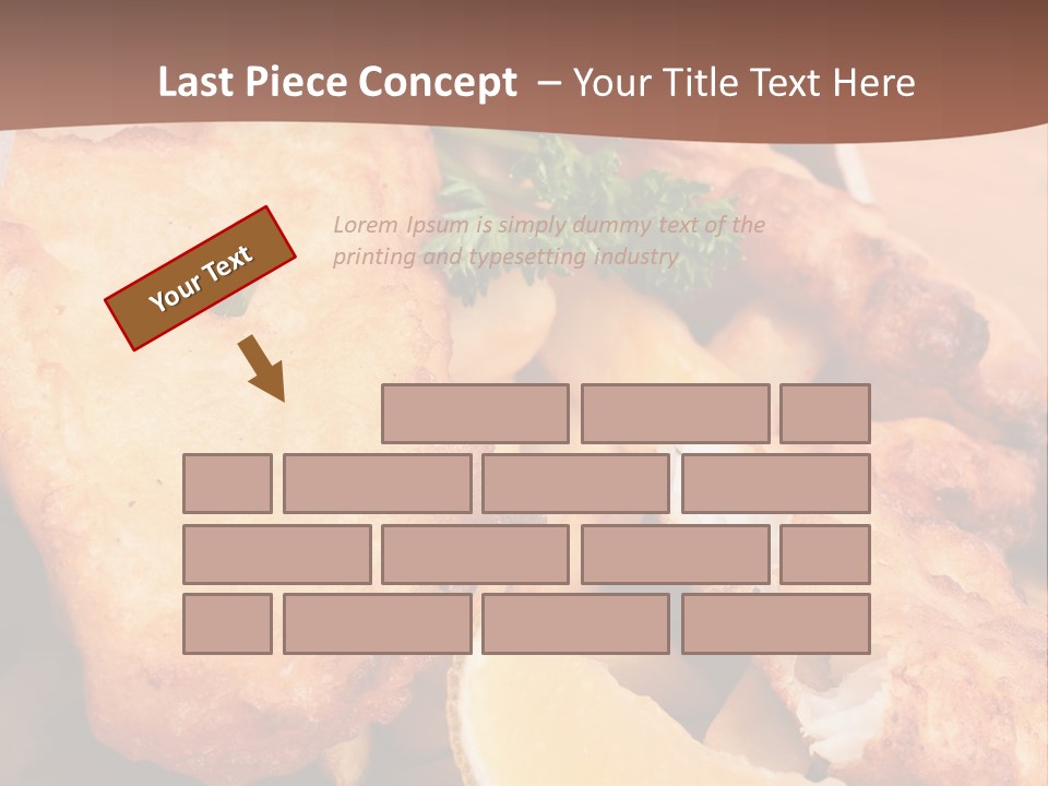Pub Vegetable Fast PowerPoint Template