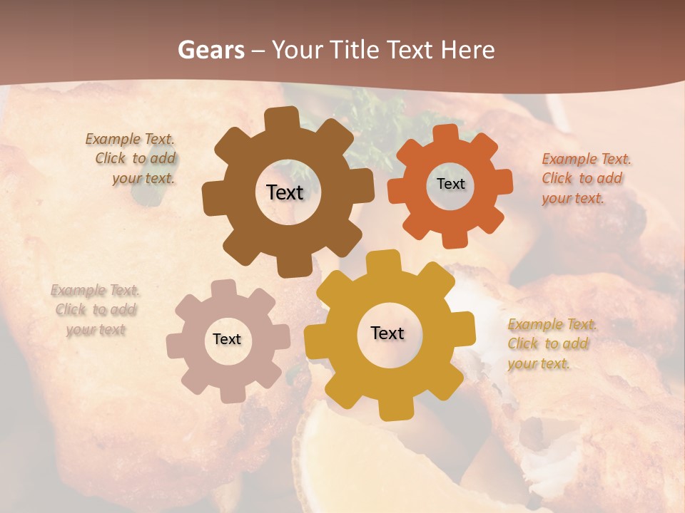 Pub Vegetable Fast PowerPoint Template