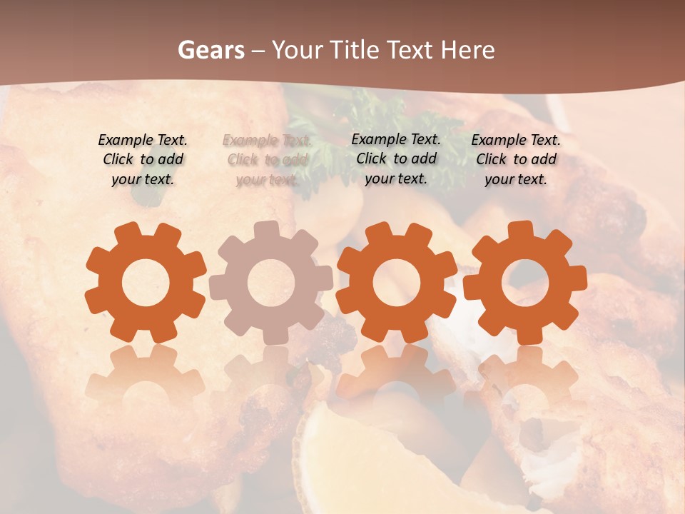 Pub Vegetable Fast PowerPoint Template