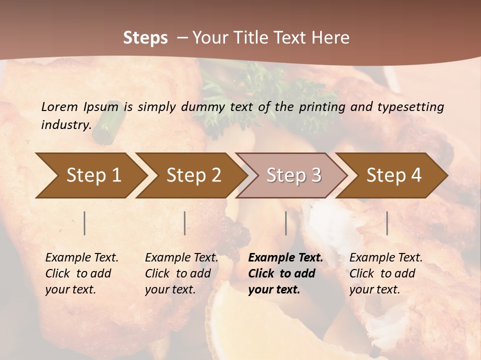 Pub Vegetable Fast PowerPoint Template
