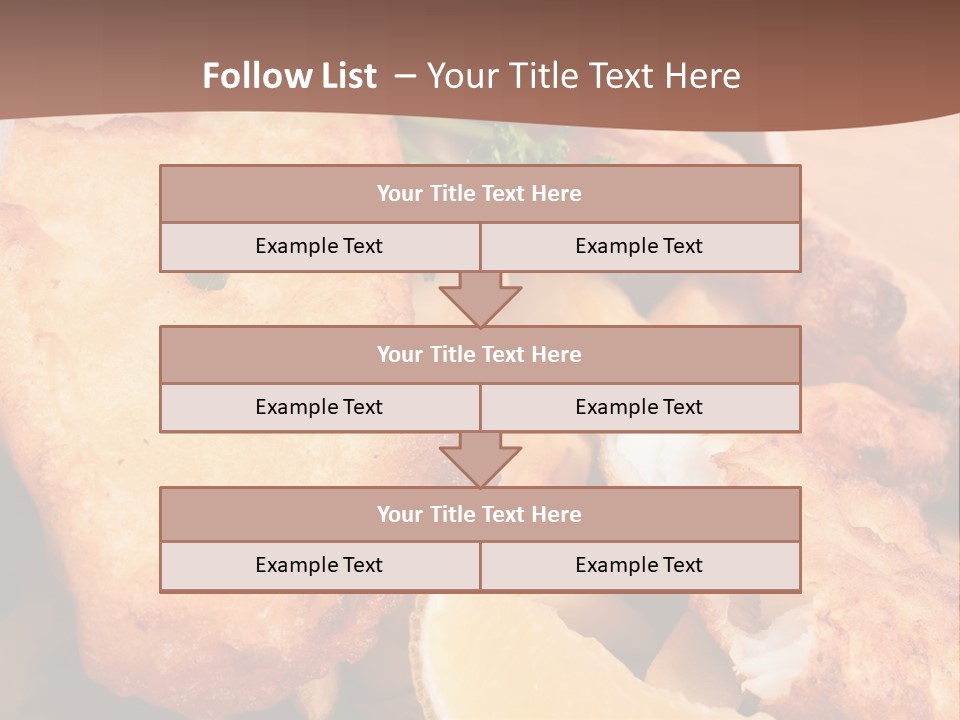 Pub Vegetable Fast PowerPoint Template