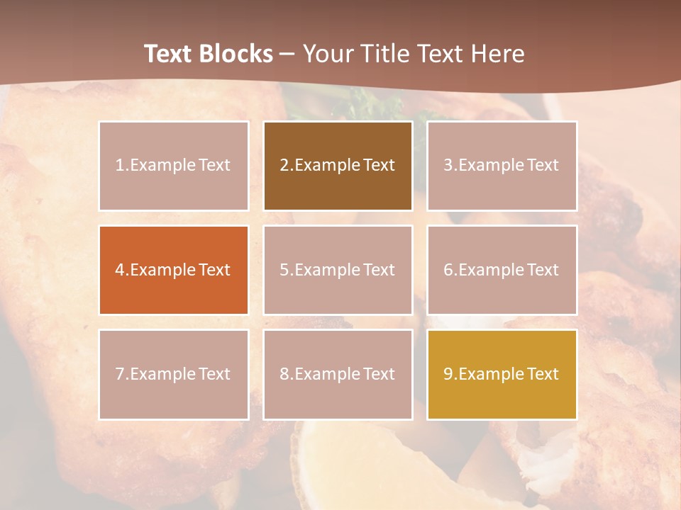 Pub Vegetable Fast PowerPoint Template