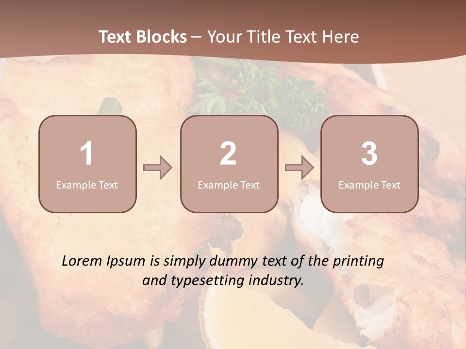 Pub Vegetable Fast PowerPoint Template