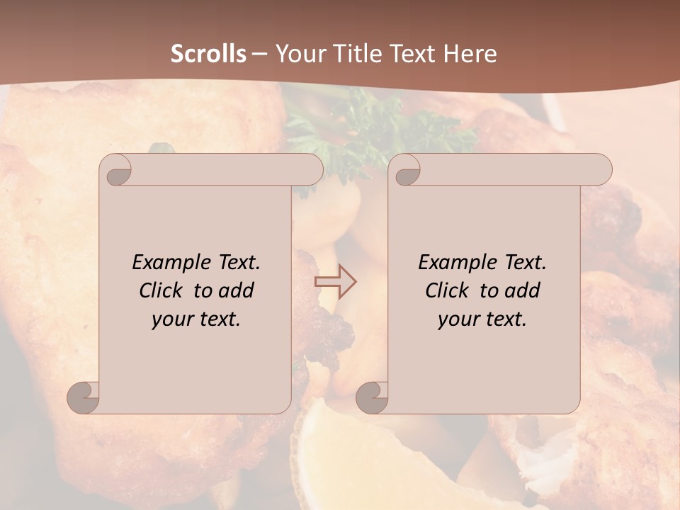 Pub Vegetable Fast PowerPoint Template