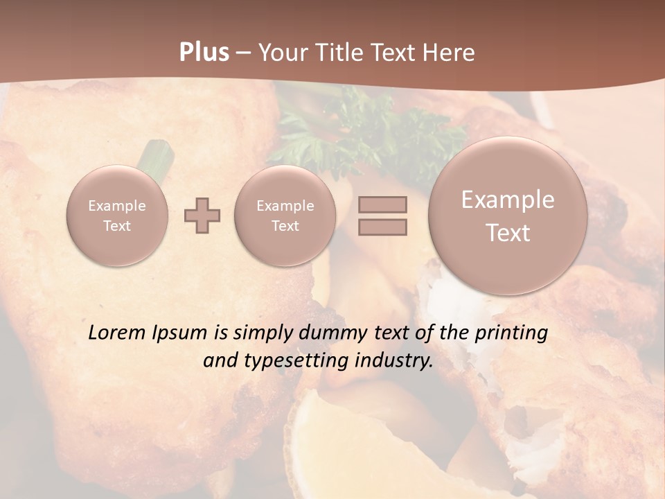 Pub Vegetable Fast PowerPoint Template