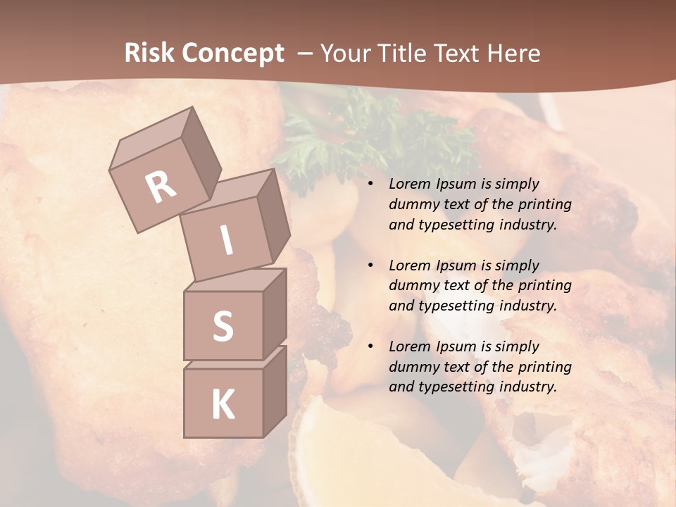 Pub Vegetable Fast PowerPoint Template