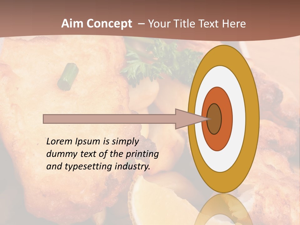 Pub Vegetable Fast PowerPoint Template