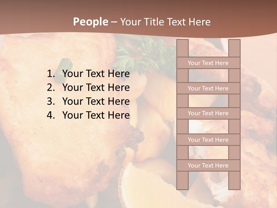 Pub Vegetable Fast PowerPoint Template