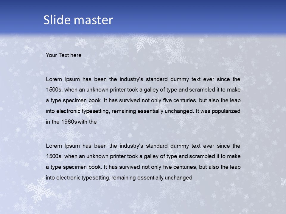 Creative Fantasy Greeting PowerPoint Template