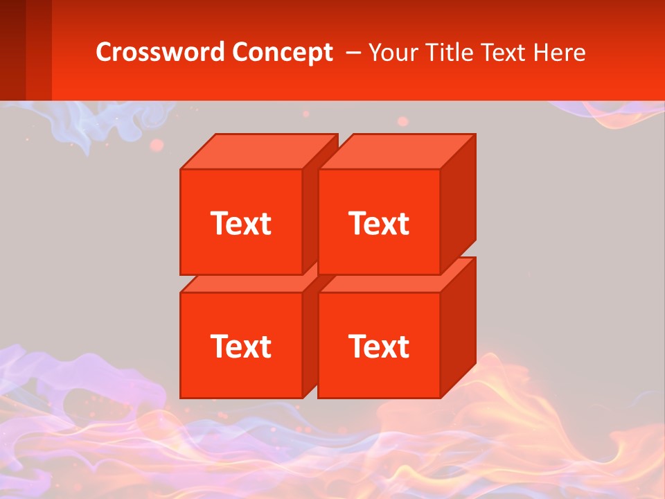 Sparks Colored Mystical PowerPoint Template