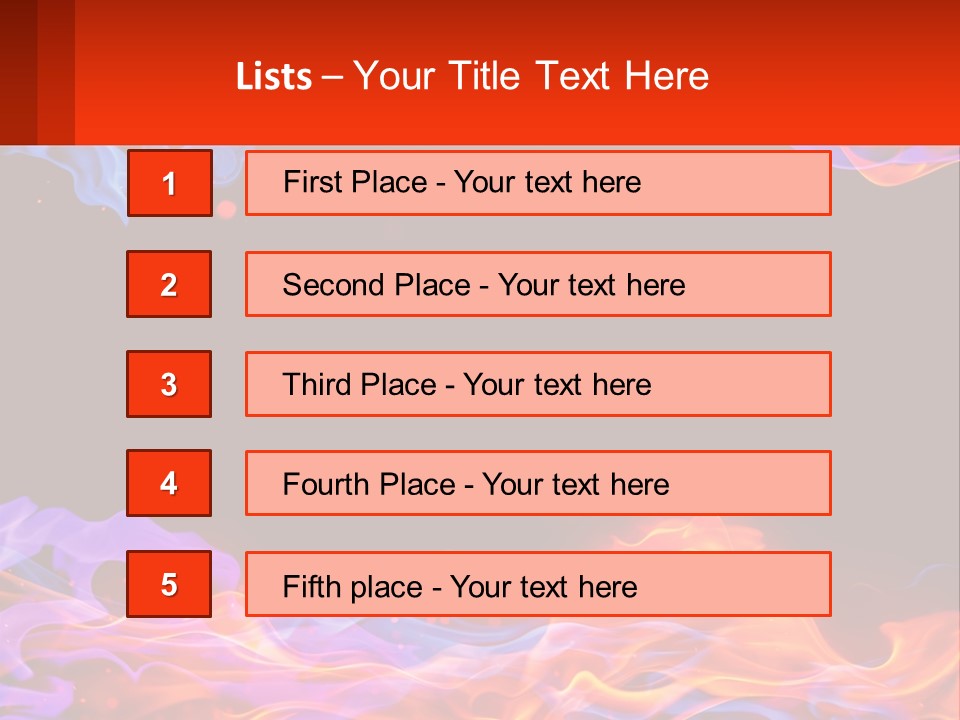 Sparks Colored Mystical PowerPoint Template