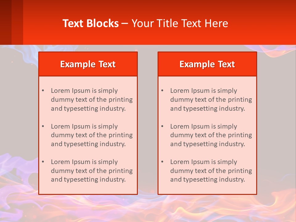 Sparks Colored Mystical PowerPoint Template