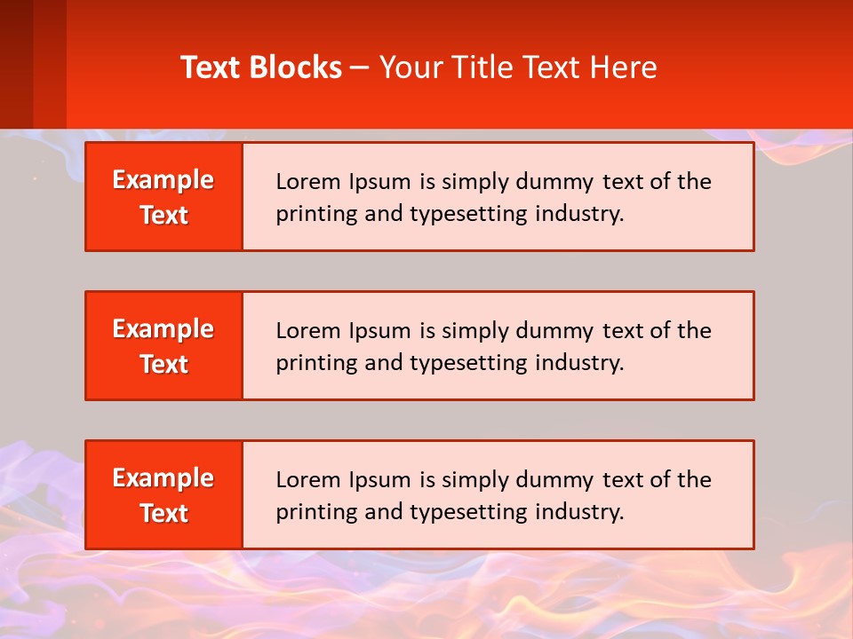 Sparks Colored Mystical PowerPoint Template